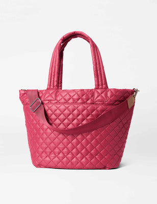 Medium Metro Tote Deluxe - Dahlia