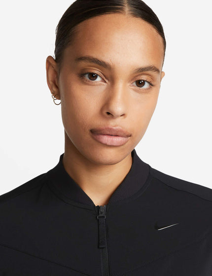 Nike Dri-FIT Bliss Bomber Jacket - Blackimage3- The Sports Edit