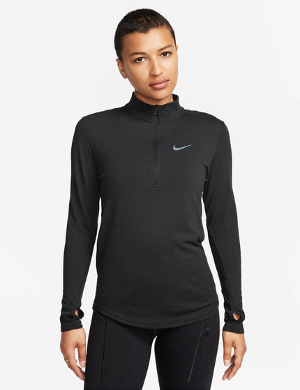 Nike Dri-FIT Swift Long-Sleeve Wool Running Top - Blackimage1- The Sports Edit