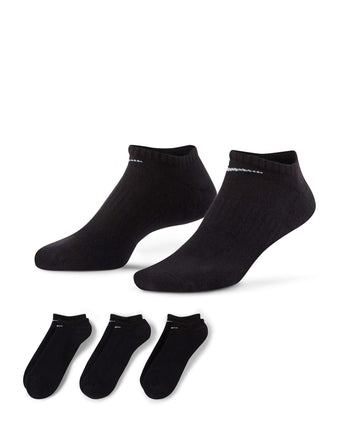 Everyday Cushioned Socks (3 pairs) - Black/White