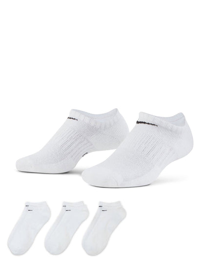 Nike Everyday Cushioned Socks (3 pairs) - White/Blackimage2- The Sports Edit