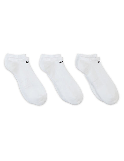 Nike Everyday Cushioned Socks (3 pairs) - White/Blackimage4- The Sports Edit