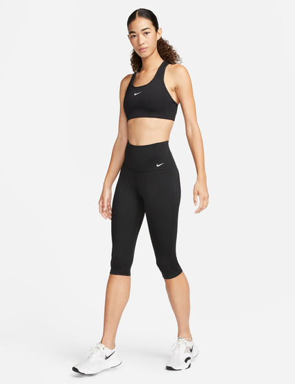 Nike One Capri Leggings - Black/Whiteimage6- The Sports Edit