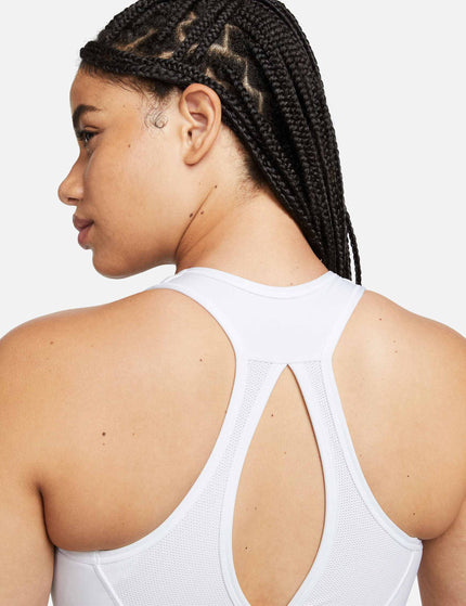 Nike Swoosh High Support Bra - White/Blackimage6- The Sports Edit