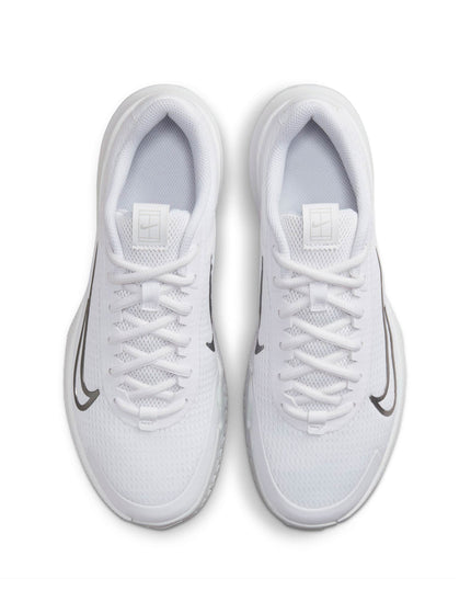 Nike NikeCourt Vapor Lite 2 Shoes - White/Pure Platinum/Metallic Silverimage8- The Sports Edit
