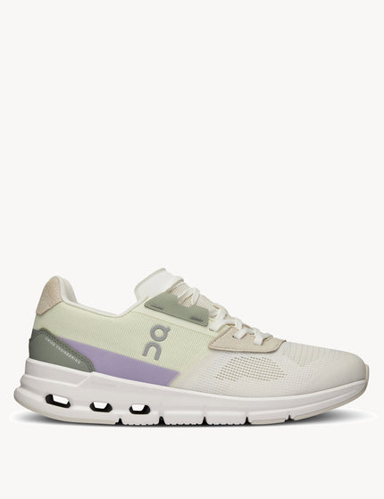 ON Running Cloudrift - Undyed-White/Wisteriaimage1- The Sports Edit
