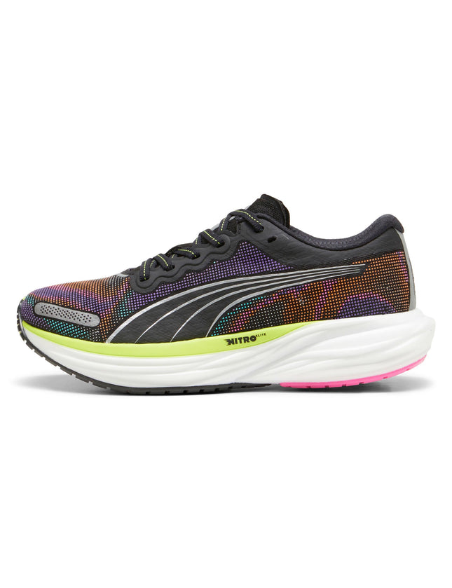 Deviate NITRO 2 Shoes - Black/Lime Pow/Poison Pink