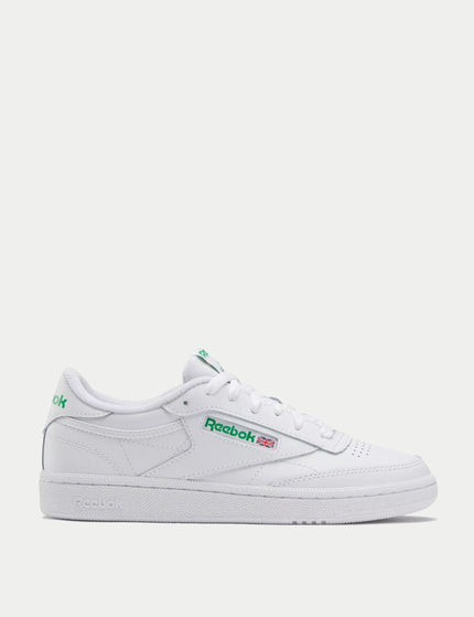 Reebok Club C 85 Shoes - Cloud White/Glen Greenimage1- The Sports Edit