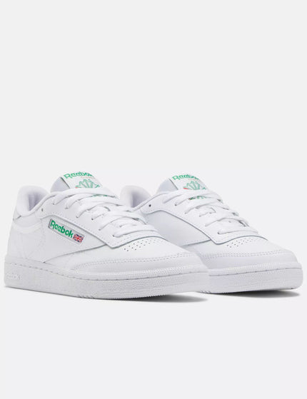 Reebok Club C 85 Shoes - Cloud White/Glen Greenimage3- The Sports Edit