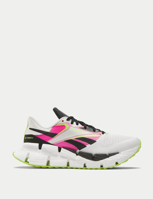 FloatZig 1 Shoes - Chalk/Black/Laser Pink