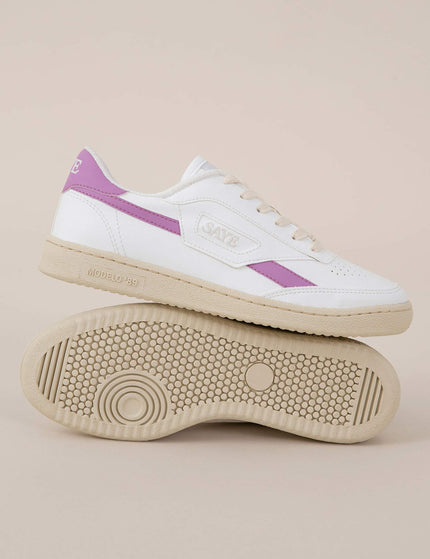 Saye Modelo '89 Vegan Trainers - Purpleimage6- The Sports Edit