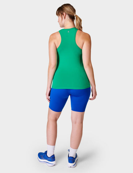 Sweaty Betty Athlete Seamless Gym Vest - Electro Greenimage2- The Sports Edit
