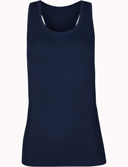 Sweaty Betty Athlete Seamless Gym Vest - Navy Blueimage6- The Sports Edit