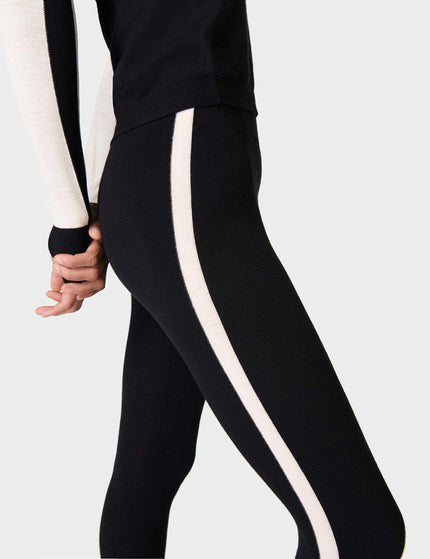 Sweaty Betty Colour Block Merino Base Layer Legging - Blackimage4- The Sports Edit