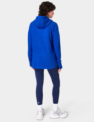 Escape Italian Fleece Hoody - Lightning Blue