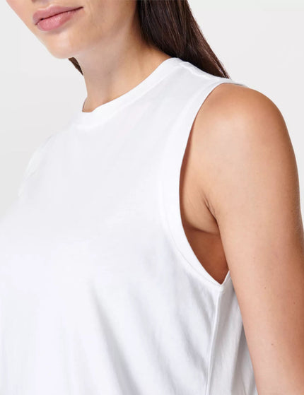 Sweaty Betty Essential Sleeveless Vest - Whiteimage4- The Sports Edit