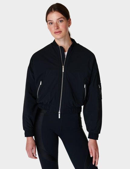 Sweaty Betty Explorer Bomber Jacket - Blackimage1- The Sports Edit