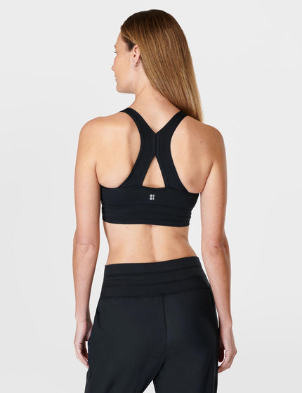 Sweaty Betty Gaia Yoga Bra - Blackimage2- The Sports Edit