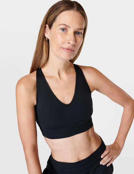 Sweaty Betty Gaia Yoga Bra - Blackimage3- The Sports Edit