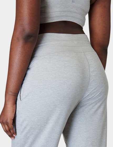 Sweaty Betty Gaia Yoga Pants - Light Grey Marlimage4- The Sports Edit