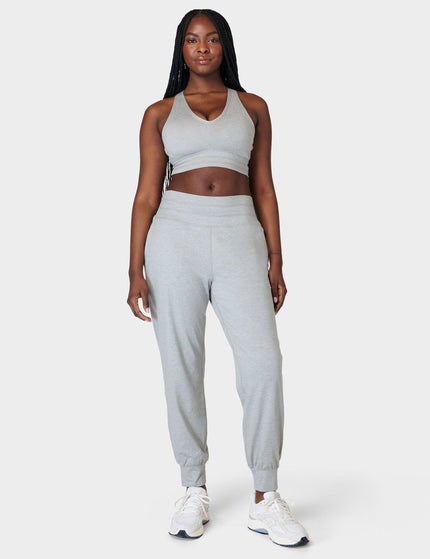 Sweaty Betty Gaia Yoga Pants - Light Grey Marlimage6- The Sports Edit