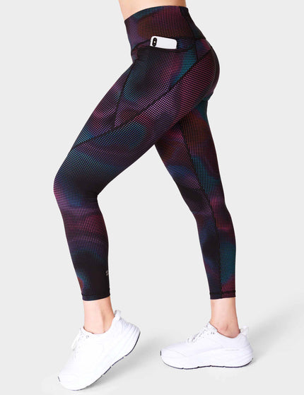 Sweaty Betty Power 7/8 Gym Leggings - Black Gradient Dot Printimage1- The Sports Edit