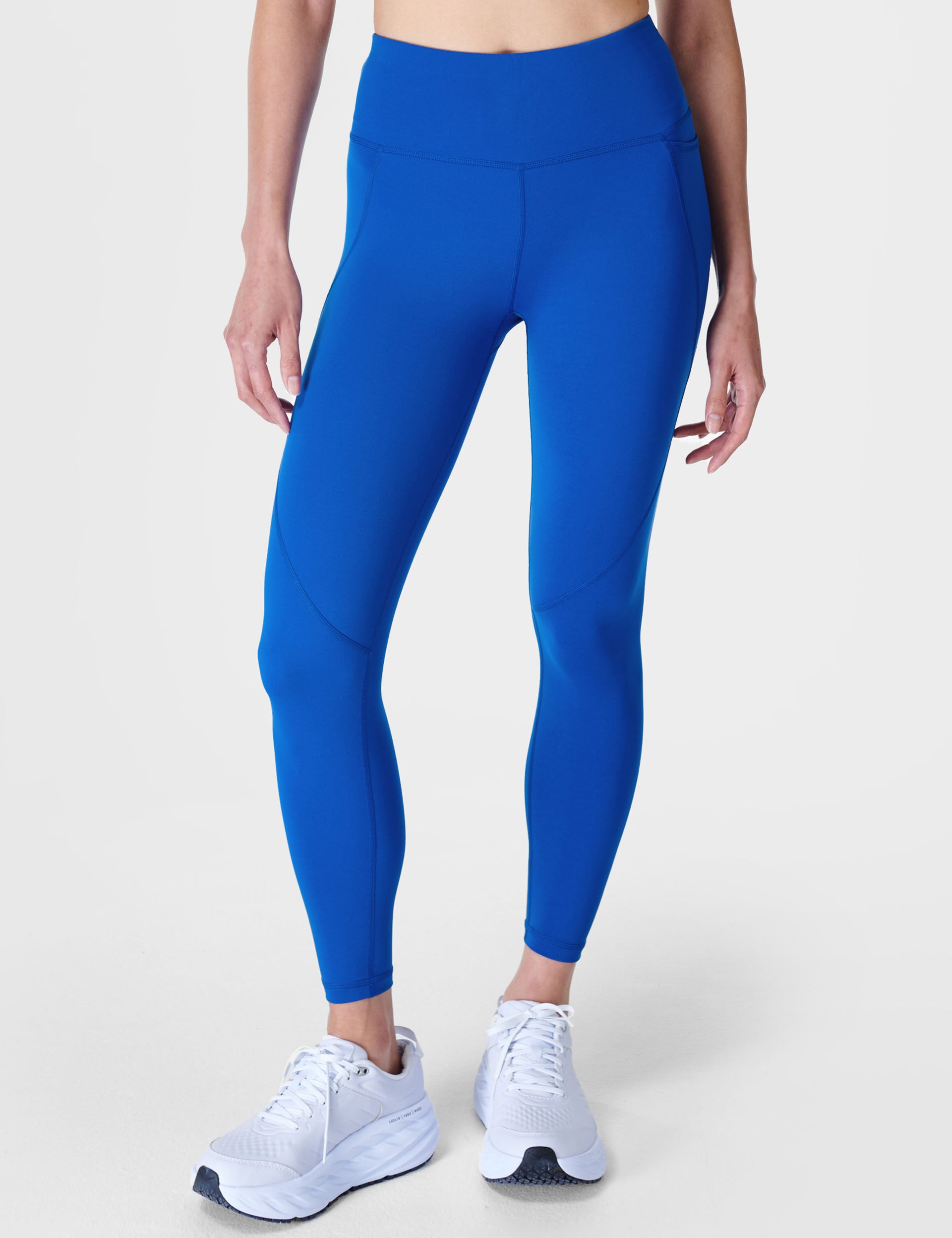 Nike, One High-Rise Leggings - Diffused Blue/White