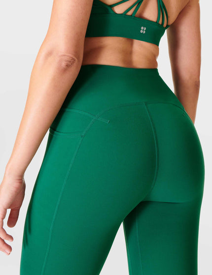 Sweaty Betty Super Soft 7/8 Leggings Colour Theory - Peaceful Greenimage5- The Sports Edit