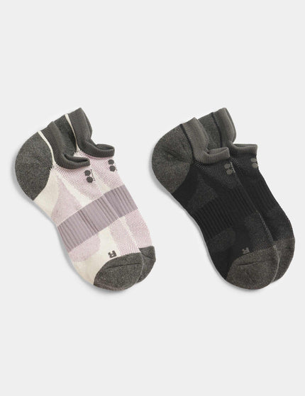 Sweaty Betty Technical Running Socks 2 Pack - Lily Whiteimage1- The Sports Edit