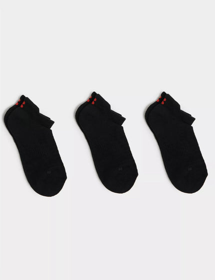 Sweaty Betty Workout Trainer Socks 3 Pack - Blackimage1- The Sports Edit