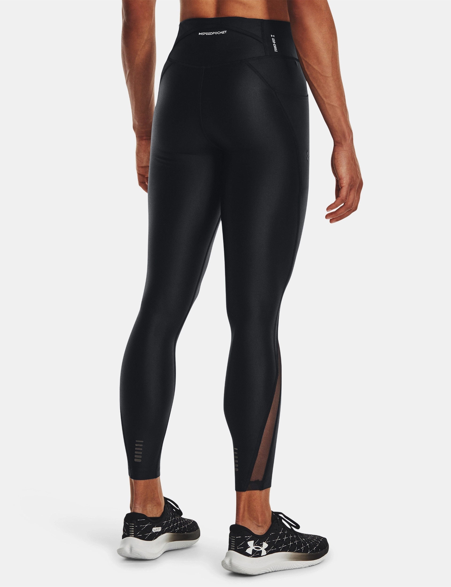 Pants & Leggings  UA Speedpocket 7/8 Tights Black / Reflective