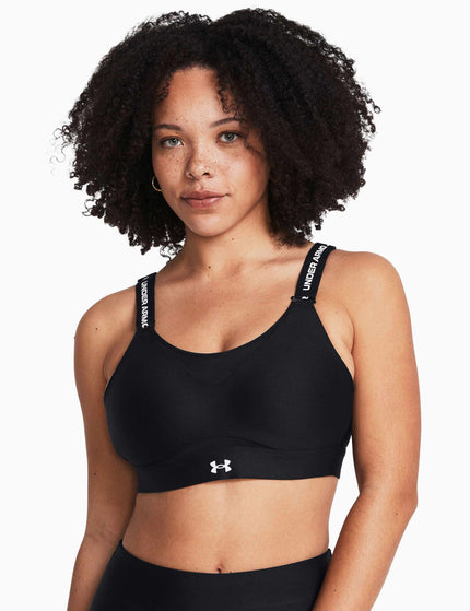 Under Armour Infinity 2.0 High Sports Bra - Black/Whiteimage1- The Sports Edit