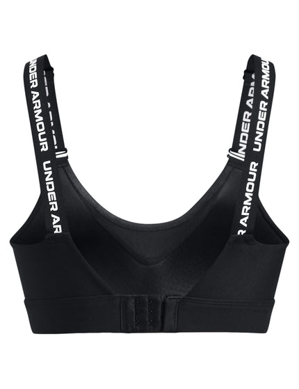Under Armour Infinity 2.0 High Sports Bra - Black/Whiteimage4- The Sports Edit