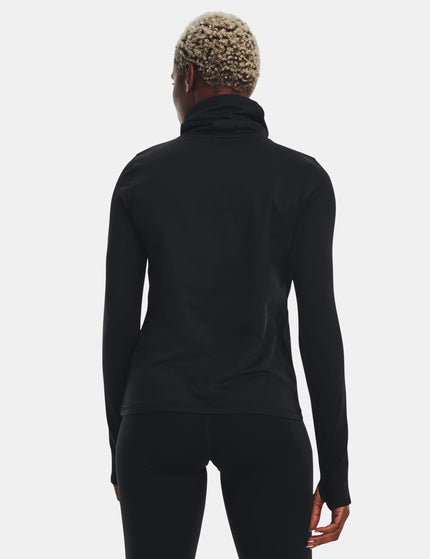 Under Armour Meridian Cold Weather Funnel Neck - Black/Jet Greyimage2- The Sports Edit