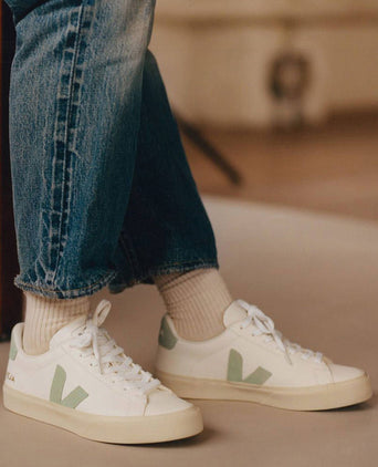 Campo Leather - White Matcha