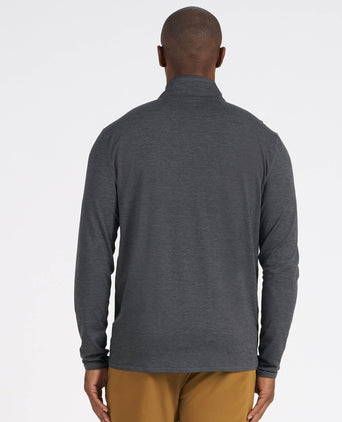 Ease Performance 1/2 Zip - Charcoal Heather