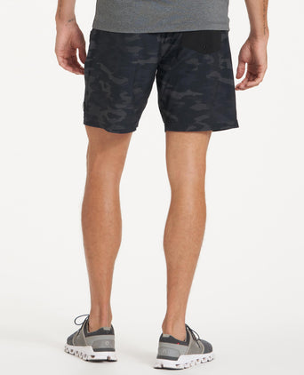 Kore Short - Black Watercolor Camo