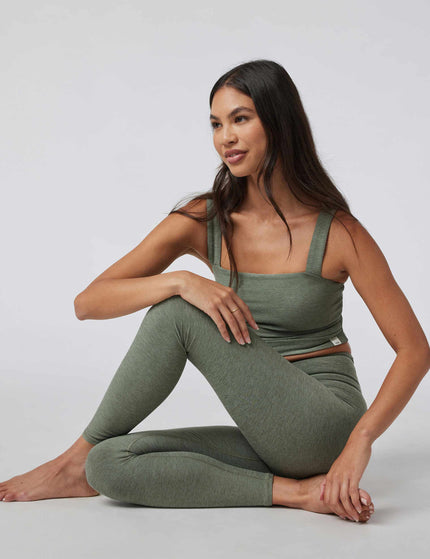 Vuori Clean Elevation Legging - Pistachio Heatherimage6- The Sports Edit