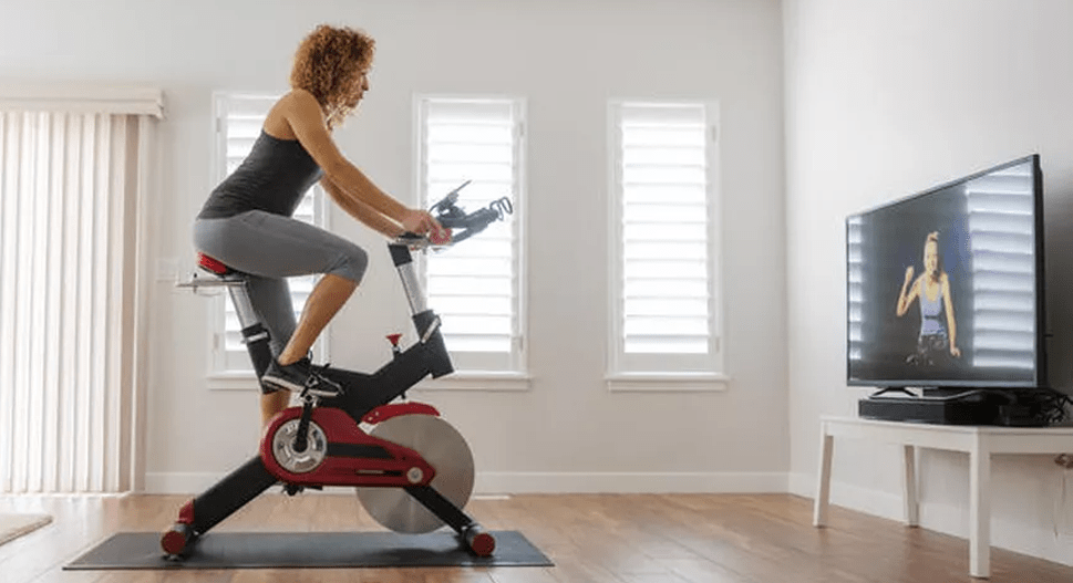 spin class at home